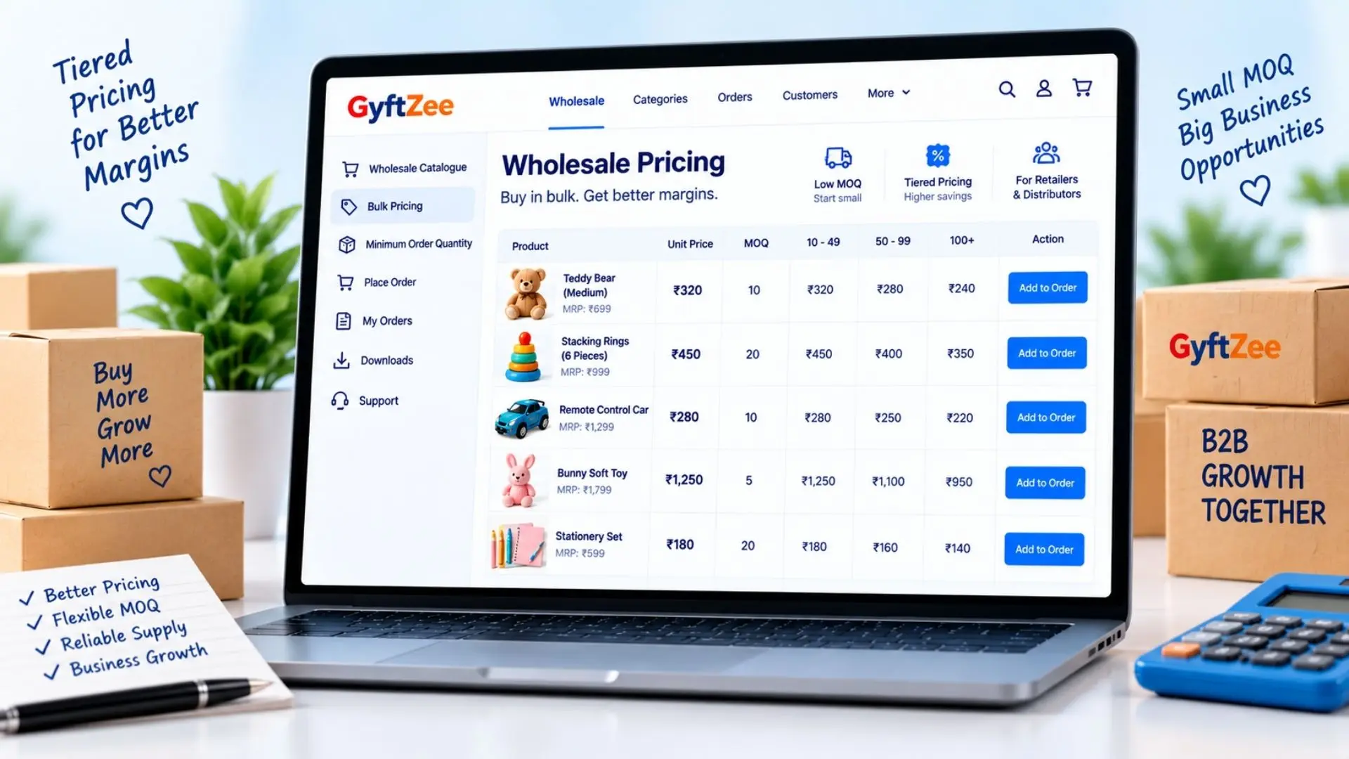 B2B pricing and MOQ Shopify workflow